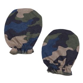 ItsyBoo-Baby Mittens- Army Print