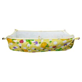 Love Baby-Cradel Cloth with net by Love Baby-Yellow