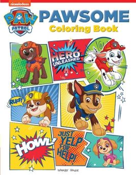 Wonderhouse-Pawsome: Paw Patrol Coloring Book For Kids