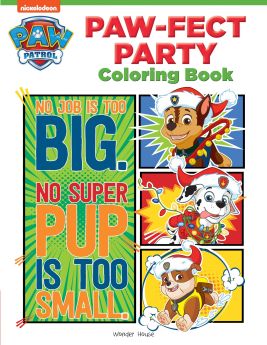 Wonderhouse-Paw-fect Party: Paw Patrol Coloring Book For Kids