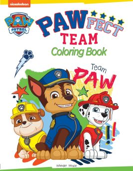Wonderhouse-Pawfect Team: Paw Patrol Coloring Book For Kids