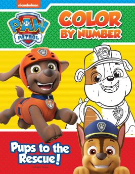 Wonderhouse-Pups to the Rescue: Paw Patrol, Color By Number Activity Book