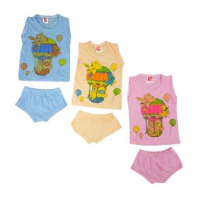 Love Baby-Trendy 3 Cotton Hosiery Shirt With 3 Pant Set - BC12