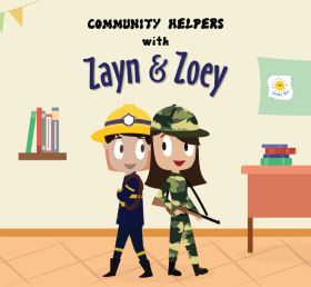 Zayn and Zoey-Community Helpers