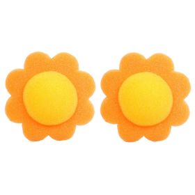 Baby Moo Sunflowers Orange 2 Pcs Bath Sponge