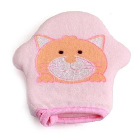 Baby Moo Kitty Pink Hand Glove Bath Sponge