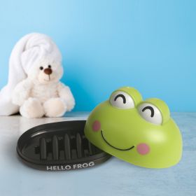 Baby Moo-Frog Green Soap Box